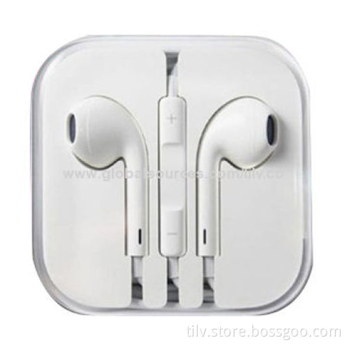 Colored newest earphone for iPhone 4/5, with 3.5mm jack plug